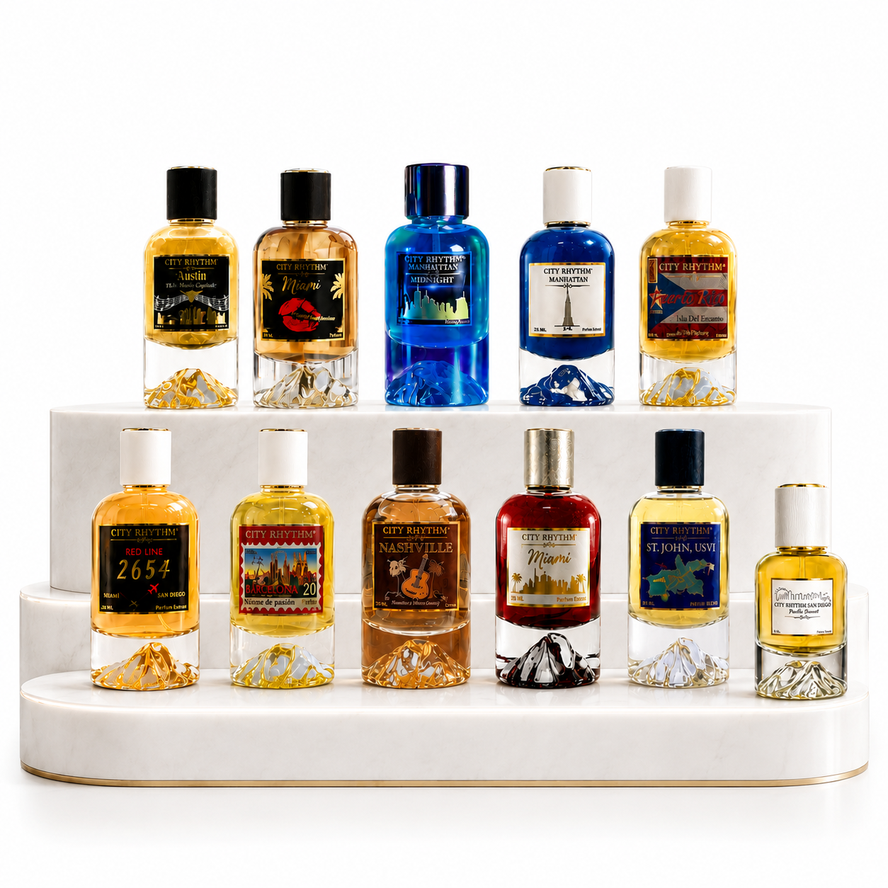 City Rhythm Discovery Set | Authentic Decants